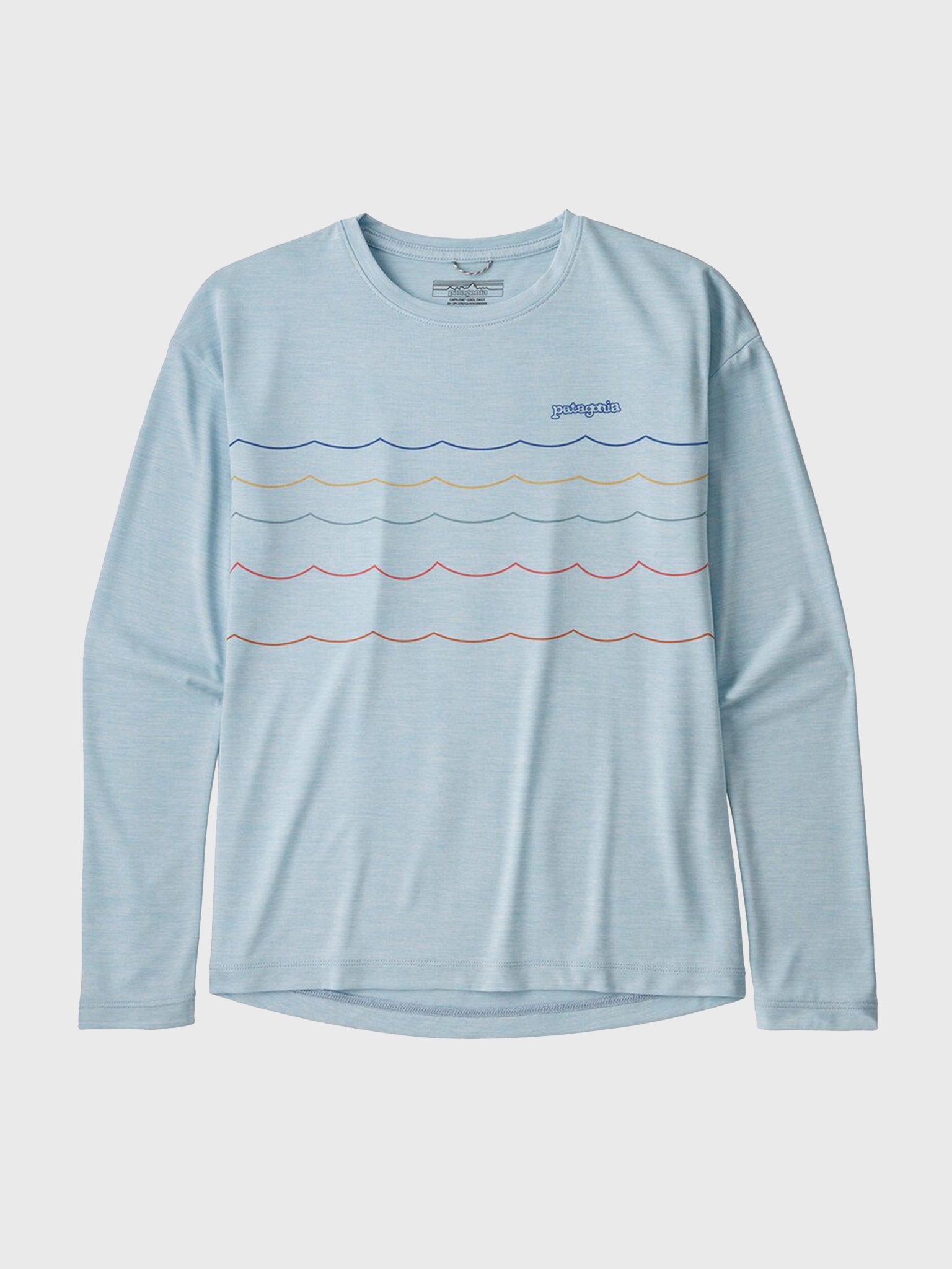 Patagonia Girls' Long-Sleeved Capilene® Cool Daily T-Shirt - Saint Bernard