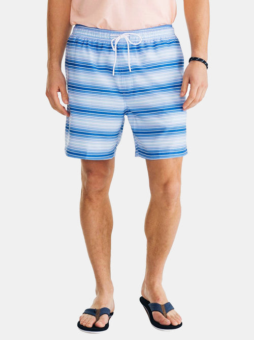 Southern Tide Men's Gradient Stripe Swim Trunk