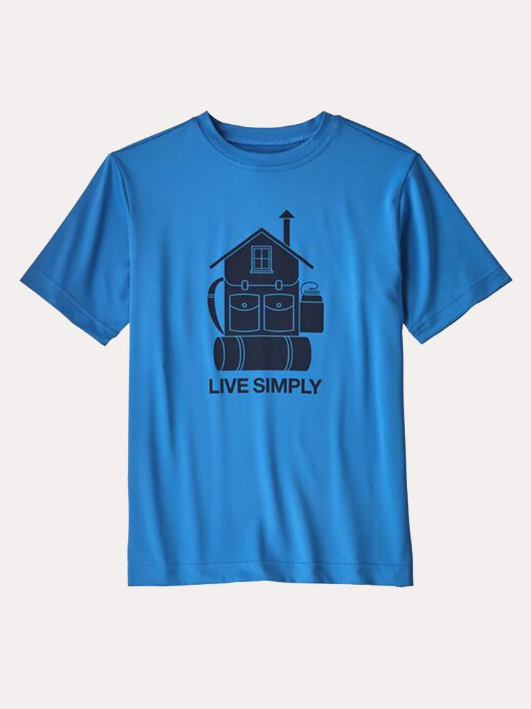 Patagonia Boys' Cap Graphic Tee - Saint Bernard