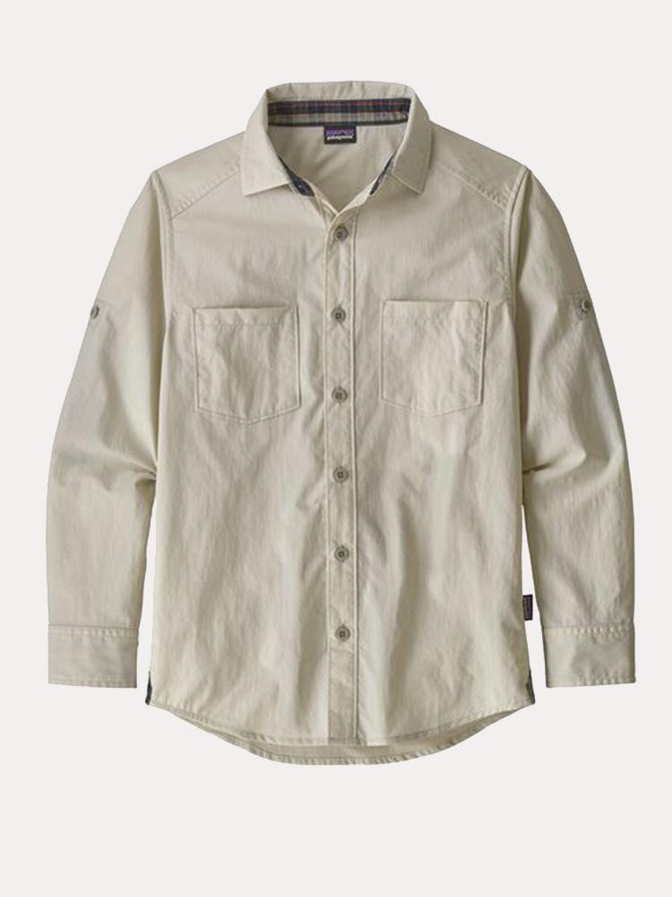 Patagonia Boys' Long Sleeve Rio North Shirt - Saint Bernard