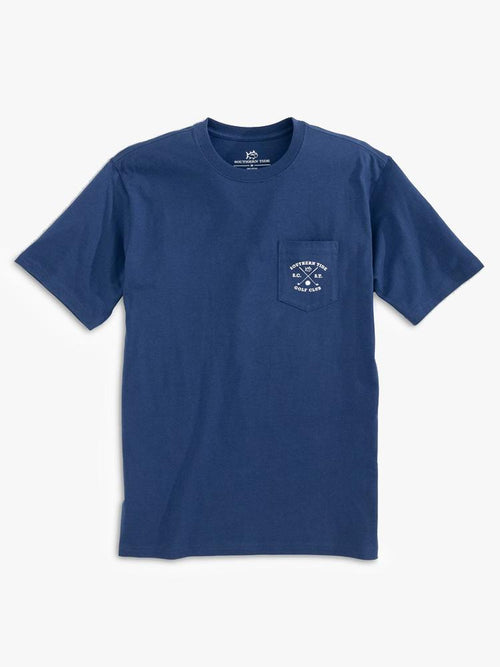 Southern Tide Men's Short Sleeve Cross Links Tee