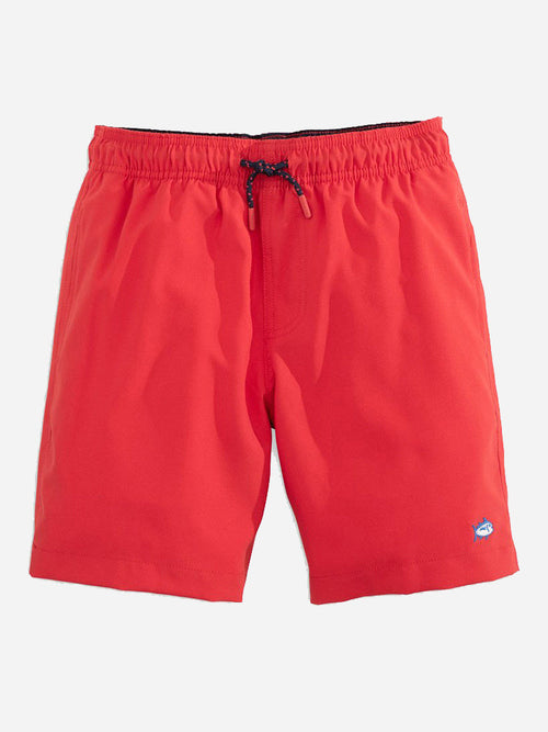 Southern Tide Boys' Solid Swim Trunks