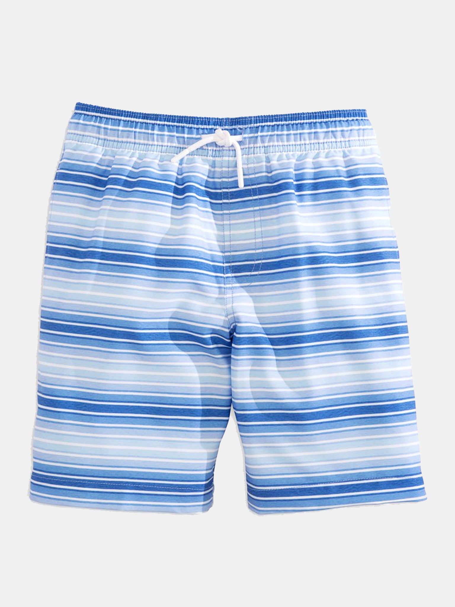 Southern Tide Boys' Gradient Striped Swim Trunk - Saint Bernard