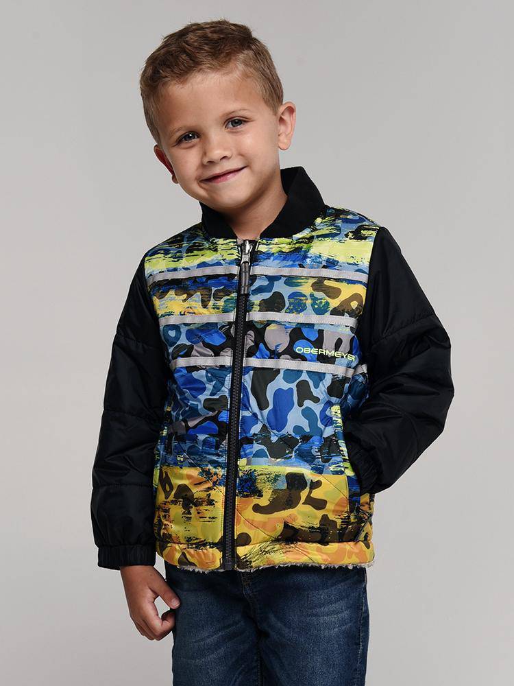 Obermeyer Little Boys' Voyager Reversible Jacket - Saint Bernard