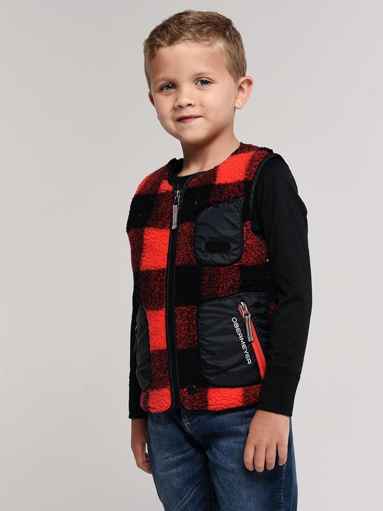 Obermeyer Little Boys' Explorer Vest - Saint Bernard