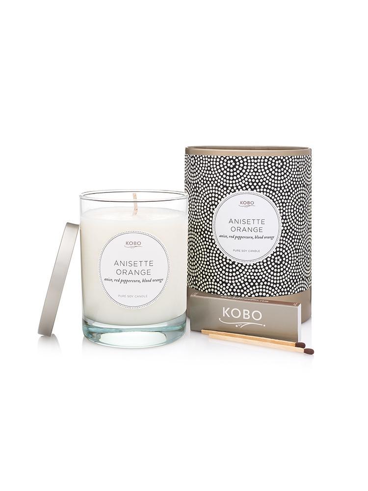 Kobo Anisette Orange Candle - Saint Bernard