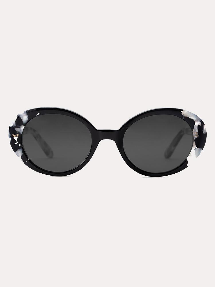 Krewe Laurel Black Interstellar Polarized Sunglasses - Saint Bernard