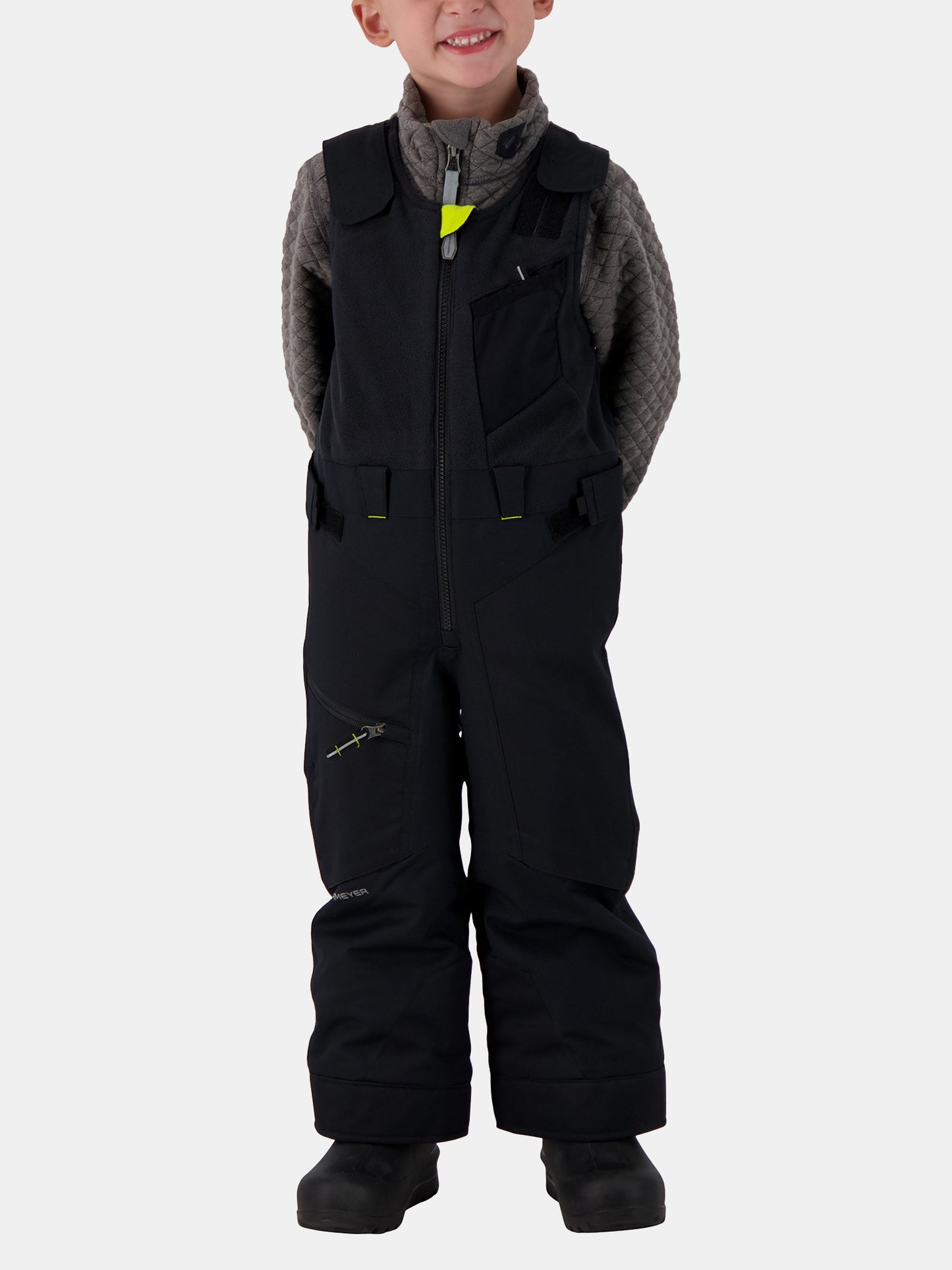Obermeyer Little Boys' Meteor Bib Pant - Saint Bernard