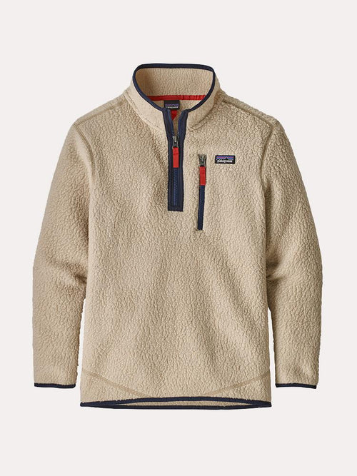 Patagonia Boys' Retro Pile 1/4 Zip