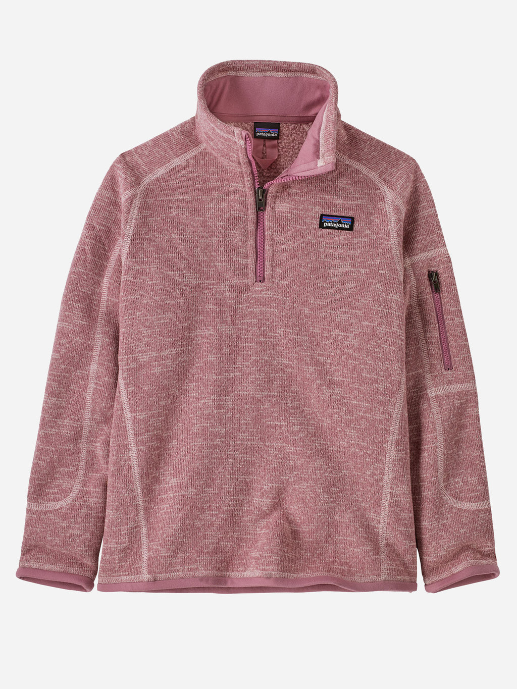Patagonia Girls' Better Sweater Quarter-Zip - Saint Bernard