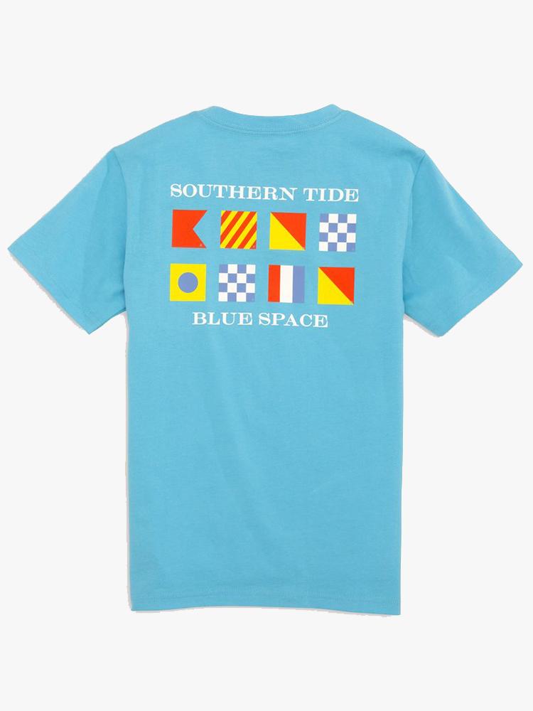 Southern Tide Boys’ Nautical Flag T-Shirt - Saint Bernard
