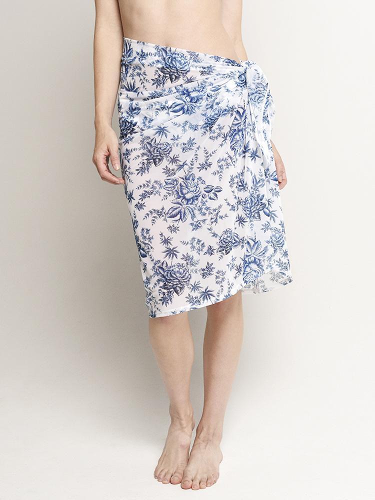 Seafolly LoveBird Mid Pareo - Saint Bernard