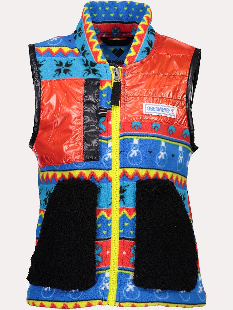Obermeyer Little Boys' Indy Fleece Vest - Saint Bernard