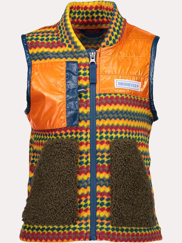Obermeyer Little Boys' Indy Fleece Vest - Saint Bernard