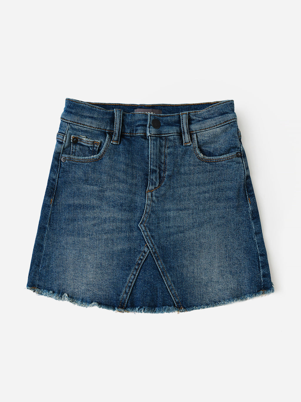 DL1961 Toddler Girls' Jenny Mini Skirt - Saint Bernard