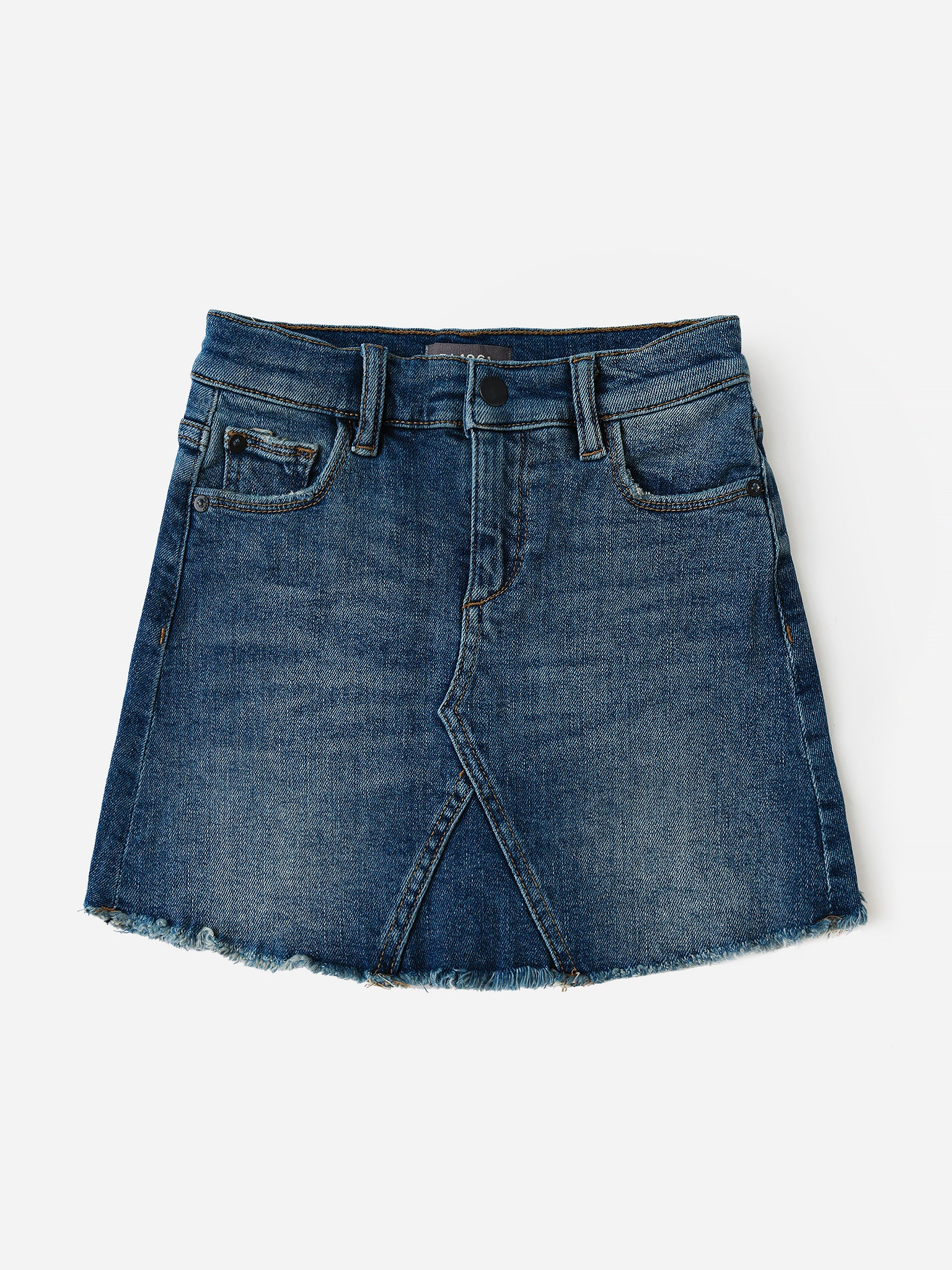 DL1961 Toddler Girls' Jenny Mini Skirt - Saint Bernard