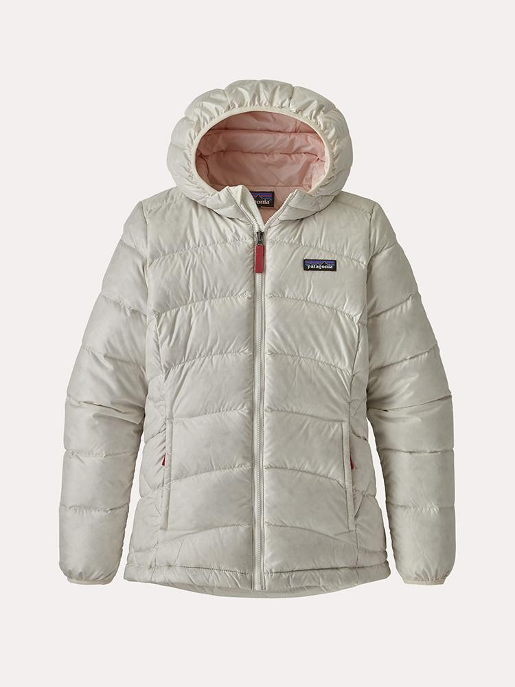 Patagonia Girls' Hi-Loft Down Sweater Hoody - Saint Bernard