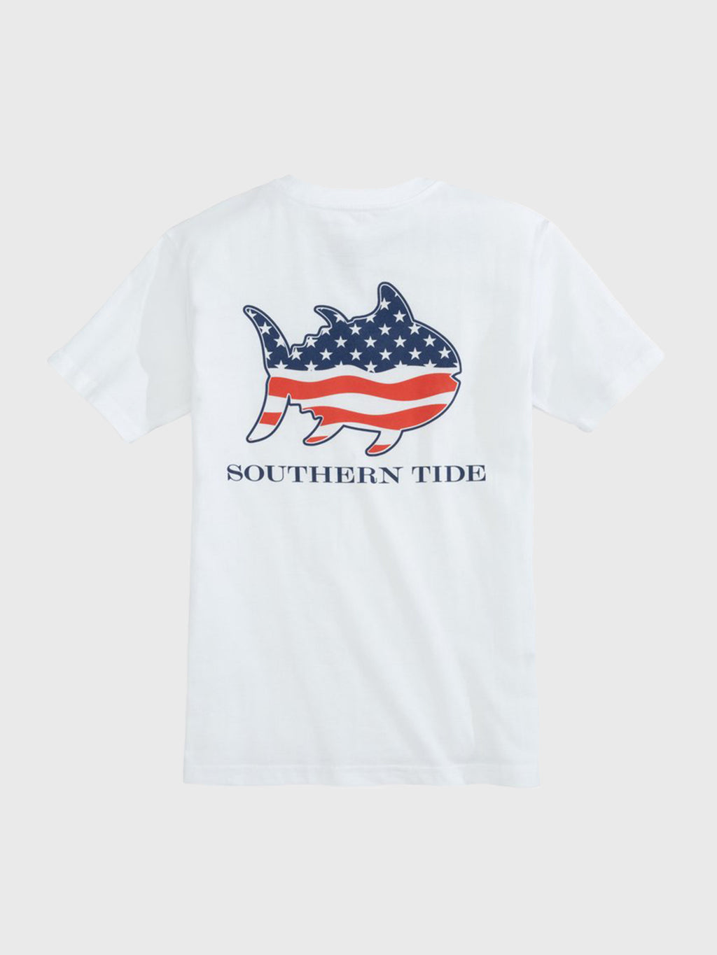 Southern Tide Boys' Star Spangled Skipjack T-Shirt - Saint Bernard