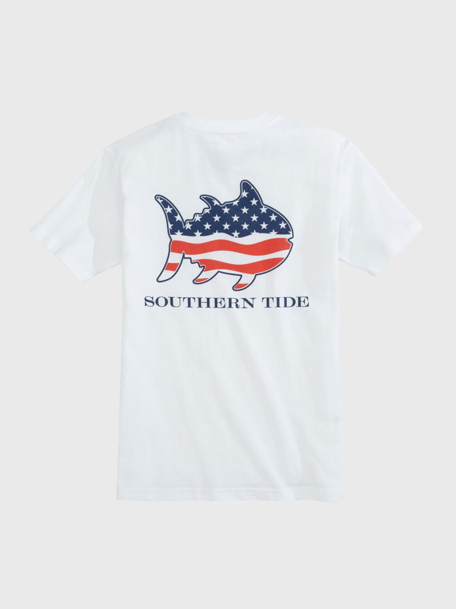 Southern Tide Boys' Star Spangled Skipjack T-Shirt - Saint Bernard