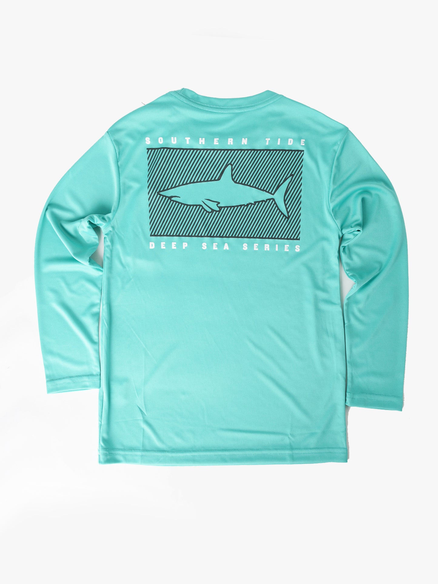 Southern Tide Boys' Performance Deep Sea Series Shark T-Shirt