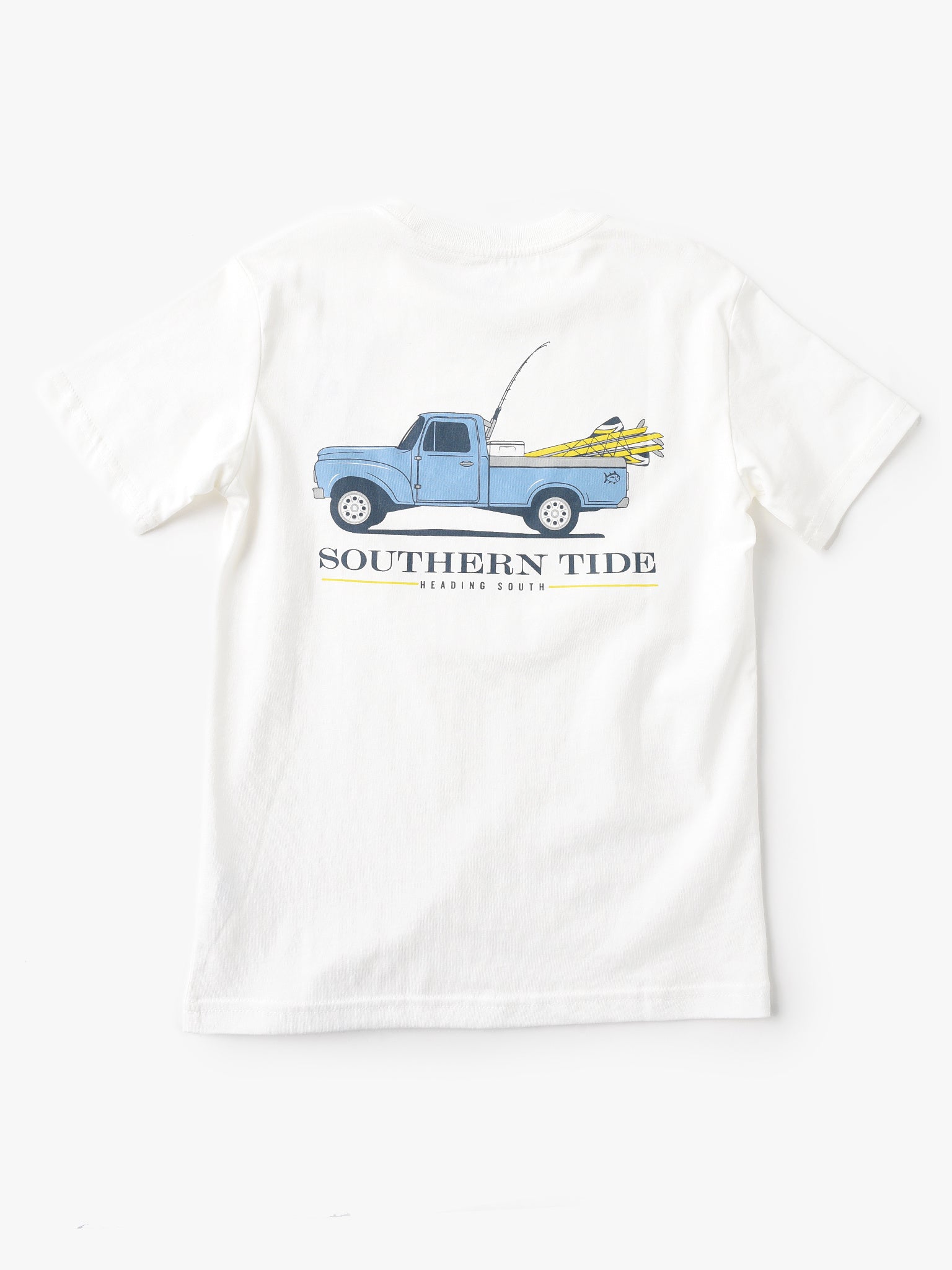 Southern Tide Boys' Short Sleeve Heading South Tee - Saint Bernard