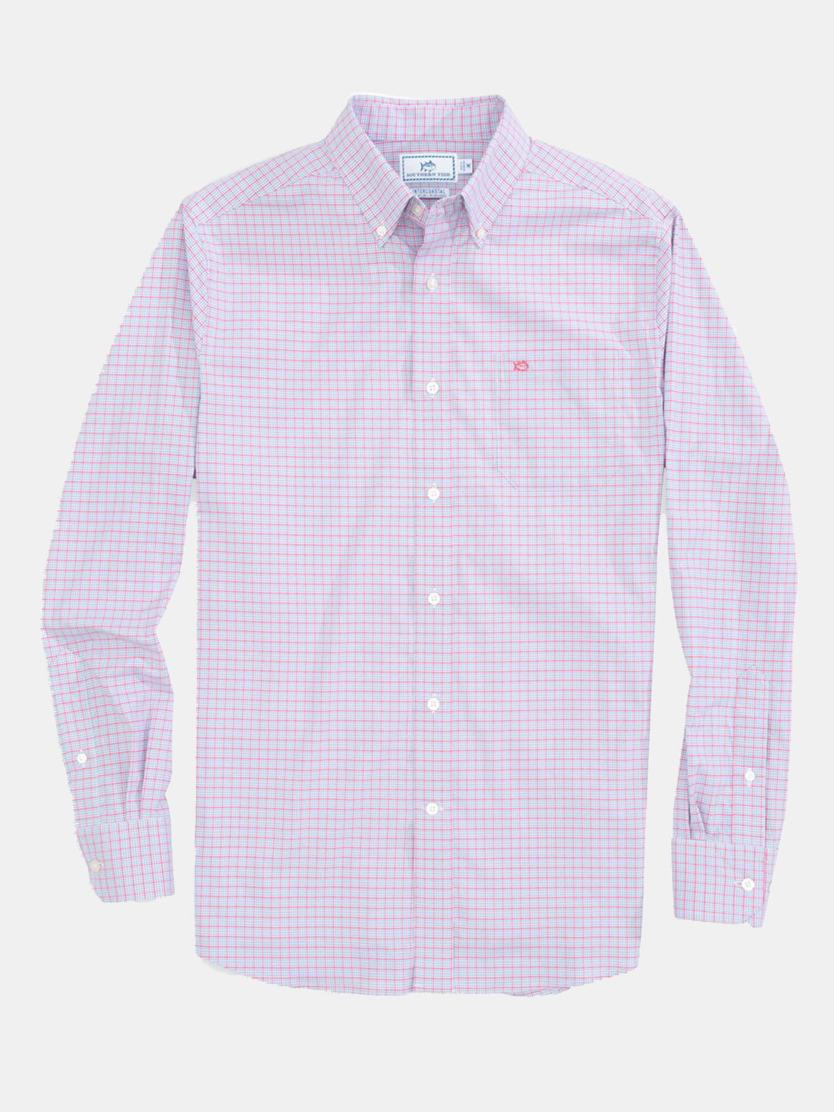 Southern Tide Men's Intercoastal Prow Performance Sport Shirt - Saint Bernard