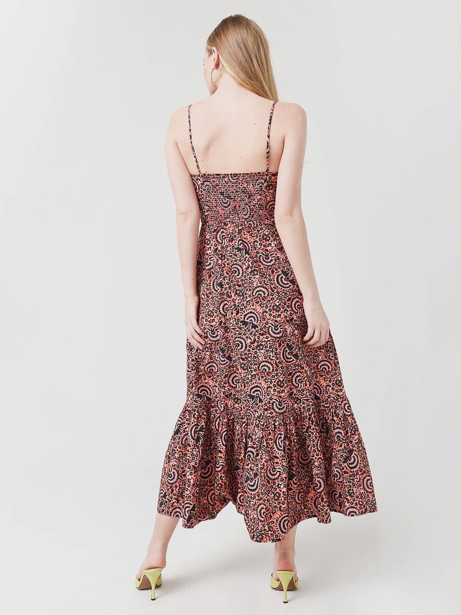 alc lilah cotton midi dress A.L.C. Women's Lilah Cotton Midi-Dress - Black