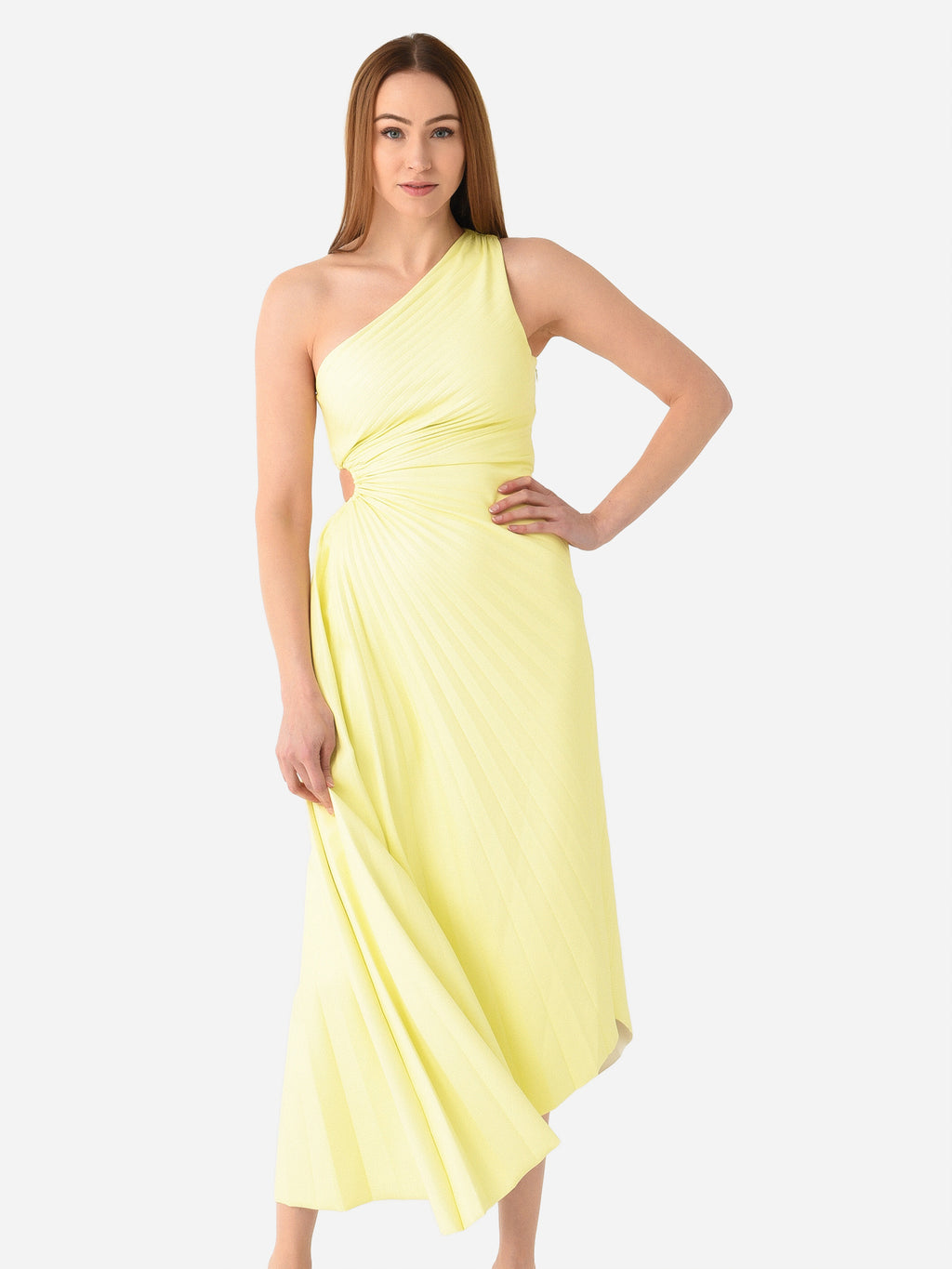 leather pleated dress Strapless Vegan For body measurements please visit our Size Guide Kenneth Cole Women's Faux Leather
