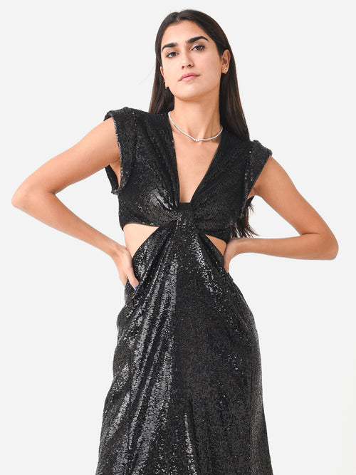 ALC Women's Alexis Sequin Midi Dress