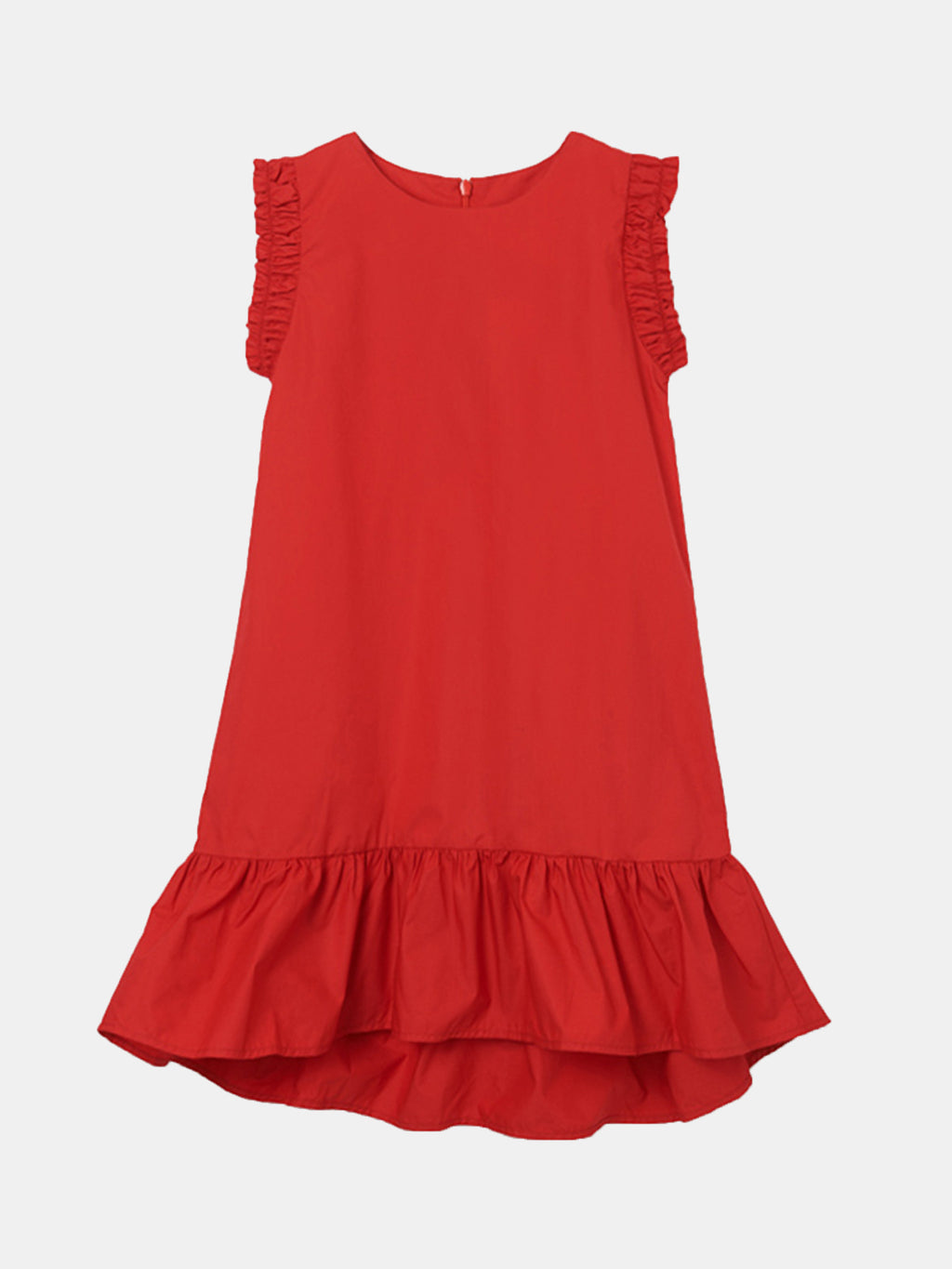 Mayoral Girls' Poppy Poplin Dress - Saint Bernard