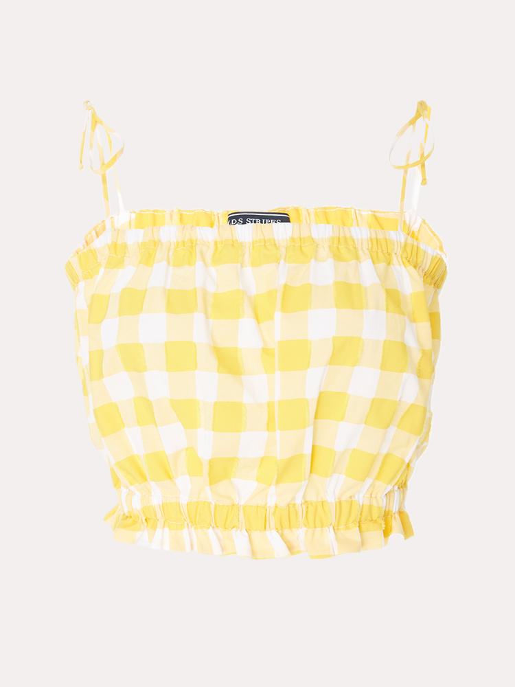 MDS Stripes Cropped Cami - Saint Bernard