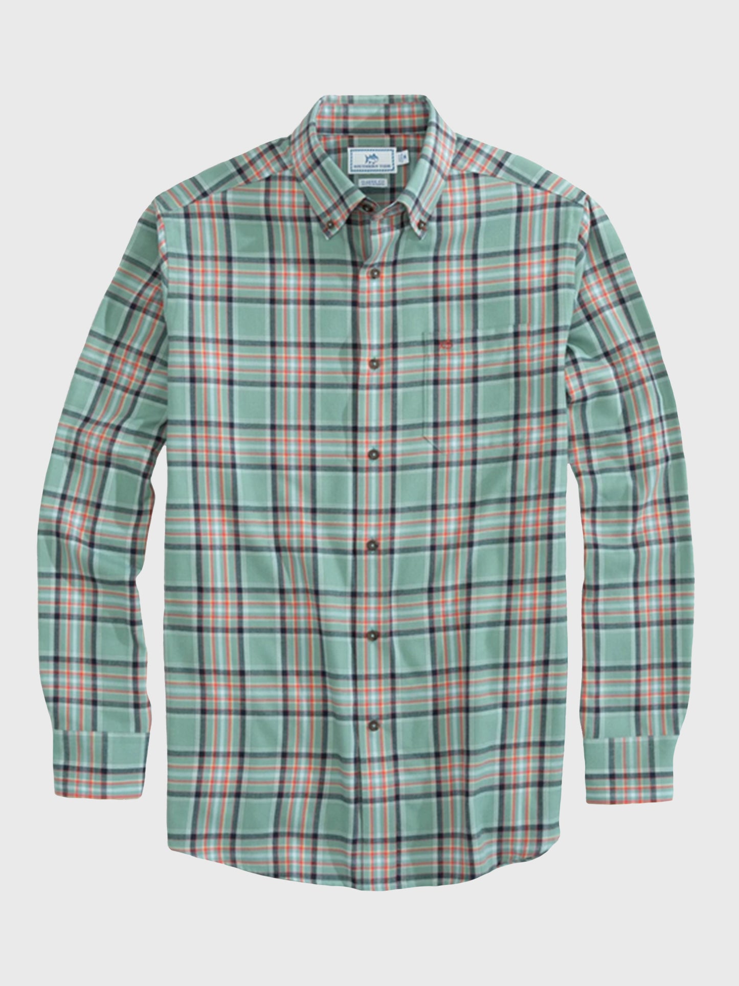 Southern Tide Men's Brushed Twill Plaid Button-Down Shirt - Saint Bernard