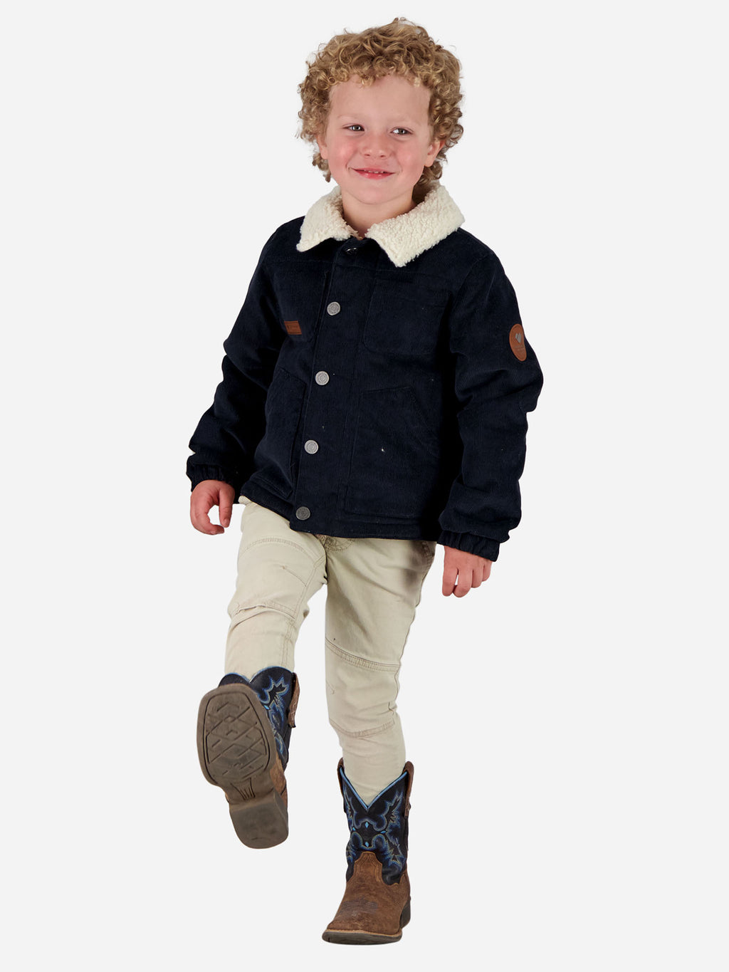 Obermeyer Boys' Kit Corduroy Jacket - Saint Bernard