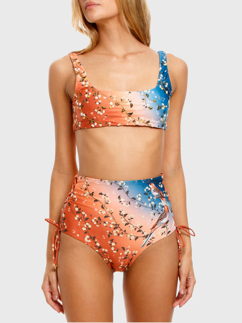 Agua Bendita Women's Ornit Hope Reversible Bikini Bottom