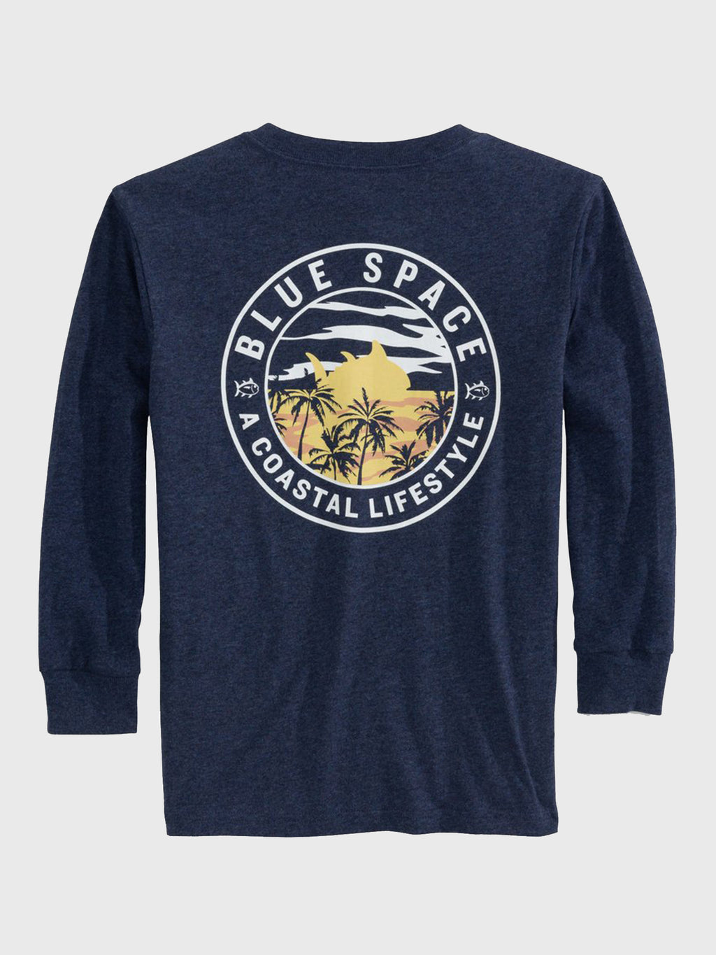 Southern Tide Boys' A Coastal Lifestyle Long Sleeve T-Shirt - Saint Bernard