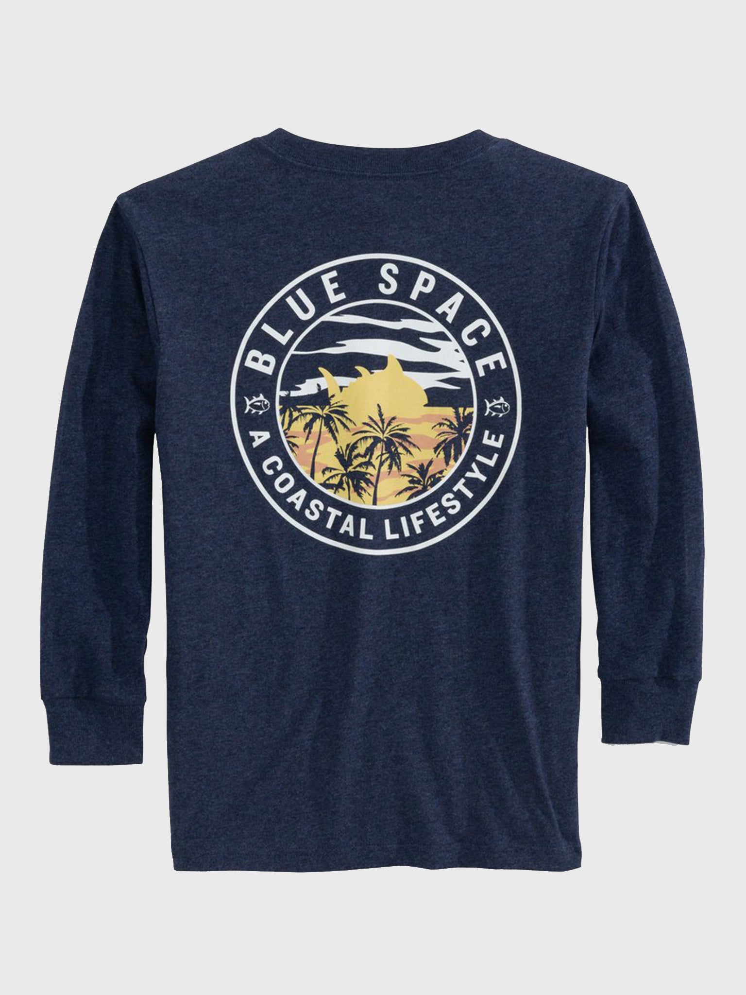 Southern Tide Boys' A Coastal Lifestyle Long Sleeve T-Shirt - Saint Bernard