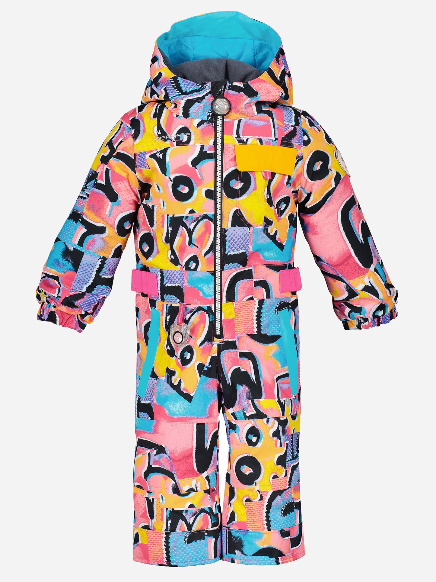 Obermeyer Kids' Quinn One-Piece Snowsuit - Saint Bernard