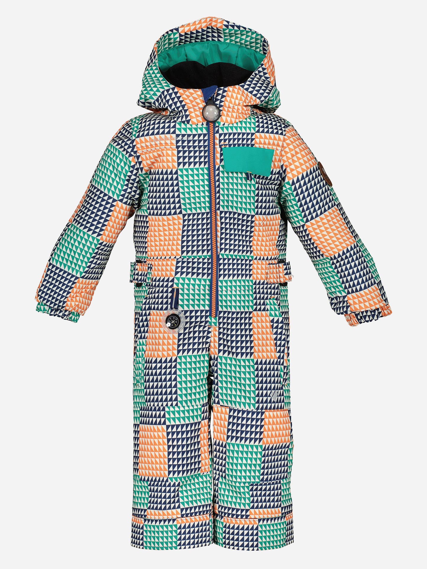 Obermeyer Kids' Quinn One-Piece Snowsuit - Saint Bernard