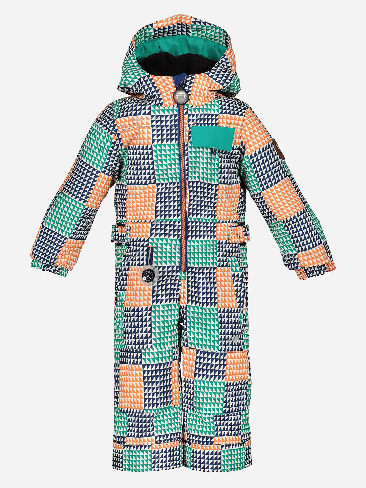 Obermeyer Kids' Quinn One-Piece Snowsuit - Saint Bernard
