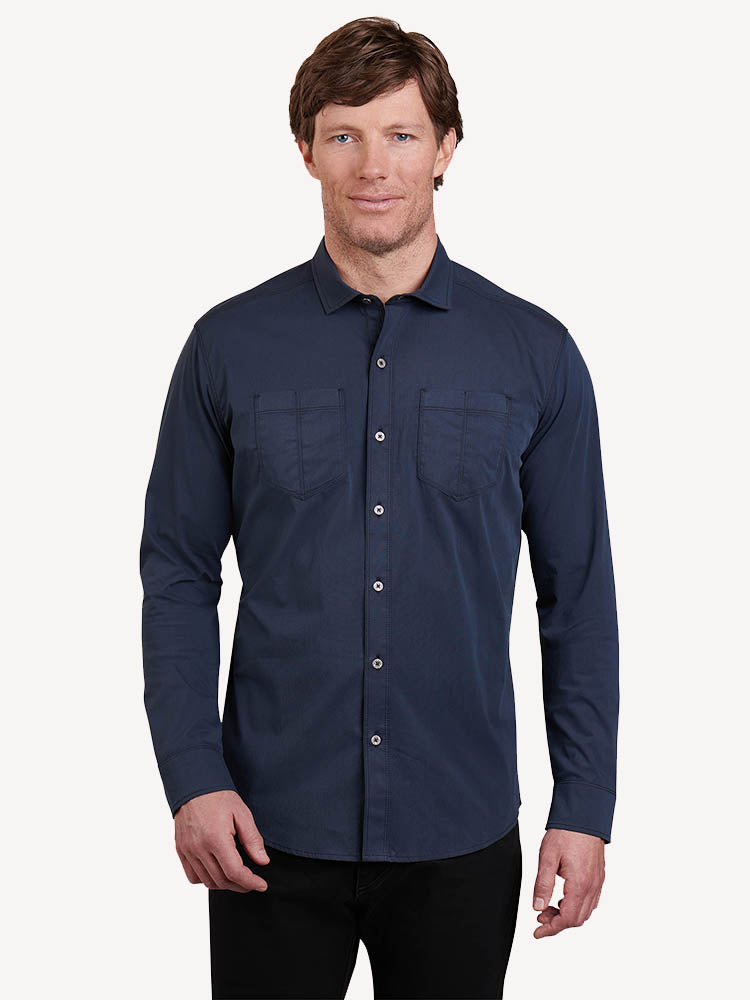 Kuhl Men's Rejectr Long Sleeve Shirt - Saint Bernard