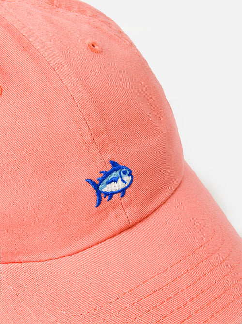 Southern Tide Men's Mini Skipjack Leather Strap Hat