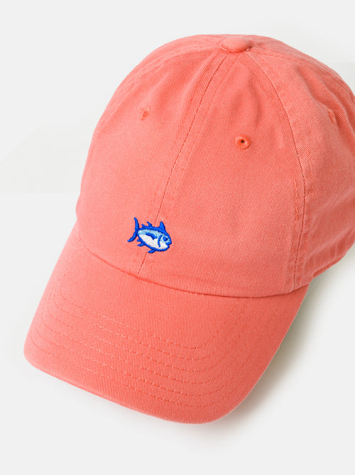 Southern Tide Men's Mini Skipjack Leather Strap Hat
