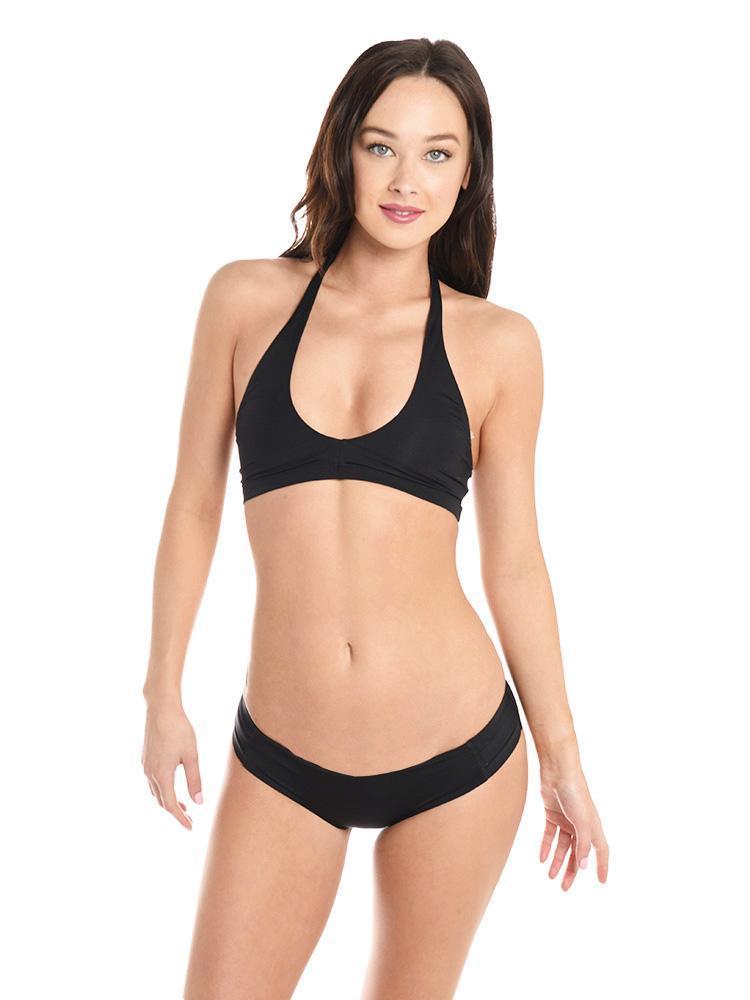 Vitamin A Camilla Cross Neck Bikini Top - Saint Bernard