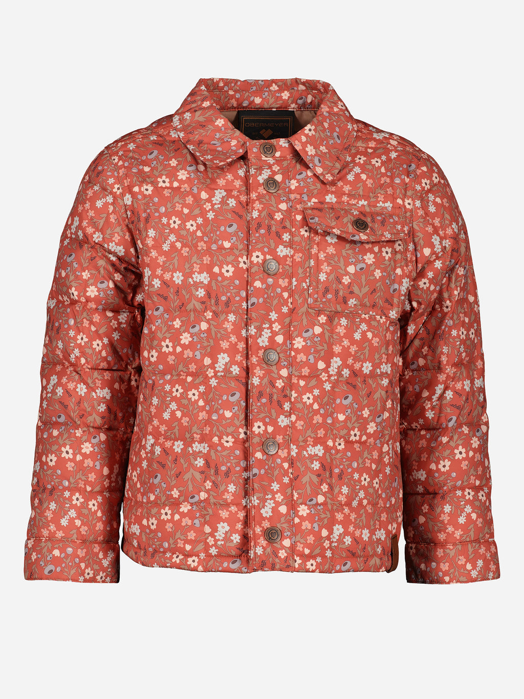 Obermeyer Kids' Wilder Puffy Shirt Jacket - Saint Bernard