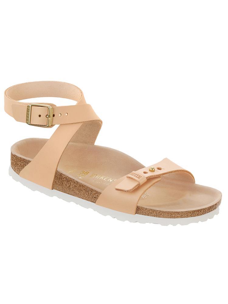 Birkenstock Delhi Premium Powder Leather Sandal - Saint Bernard