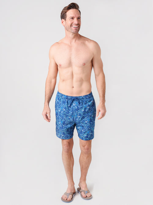 Southern Tide Men's Banana Leaf Swim Trunk