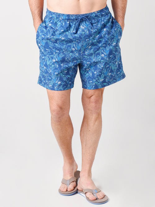Southern Tide Men's Banana Leaf Swim Trunk