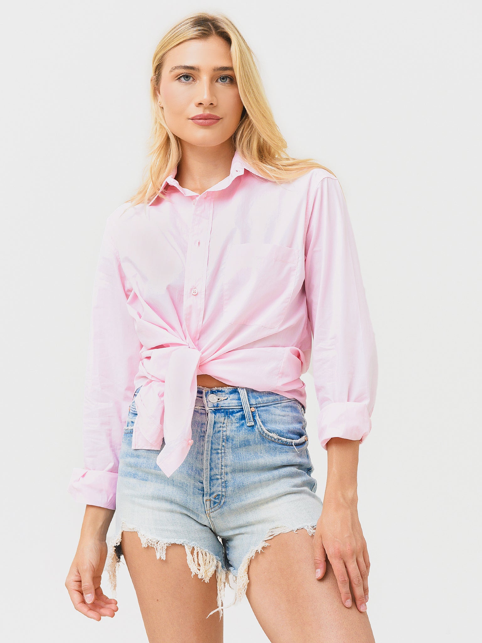 WEARCISCO Women's The Men's Shirt - Saint Bernard