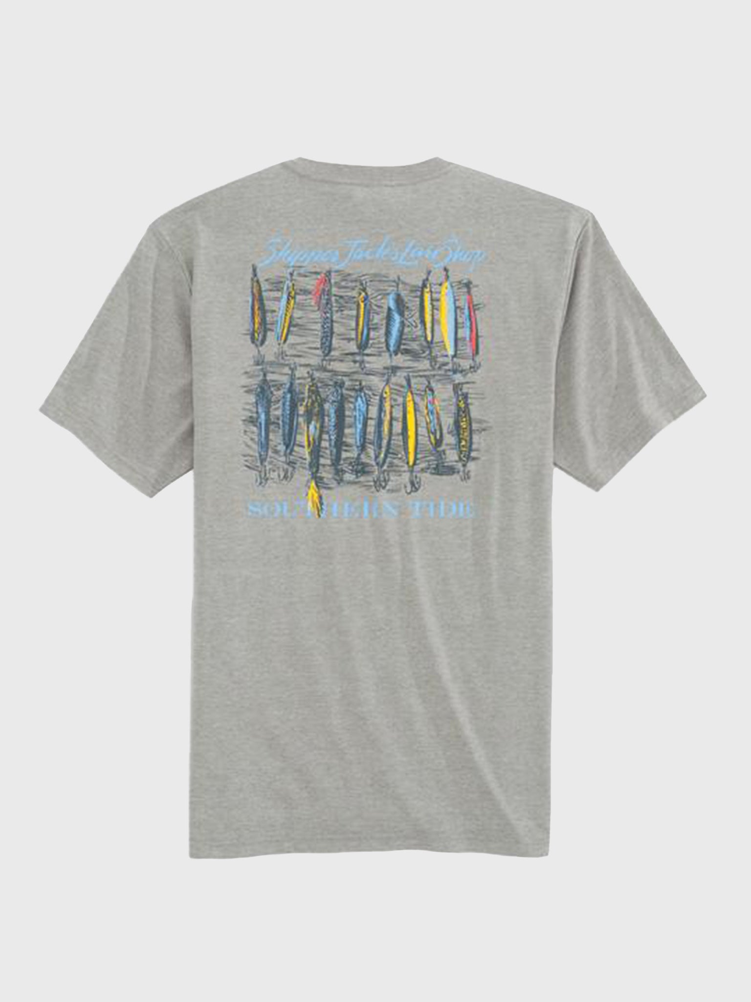 Southern Tide Men's Skipper Jack's Lure Shop T-Shirt - Saint Bernard