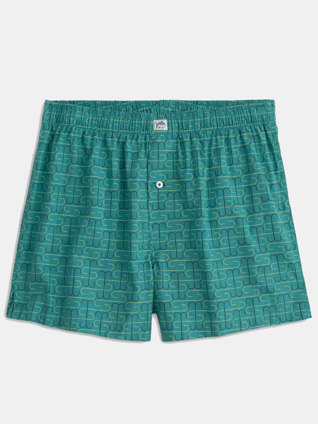 Southern Tide Men's Wishin For Fishin Boxer - Saint Bernard